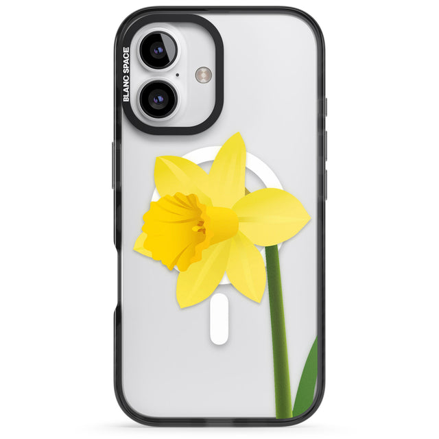 iPhone 16 Pro Max Daffodil Black Impact Phone Case