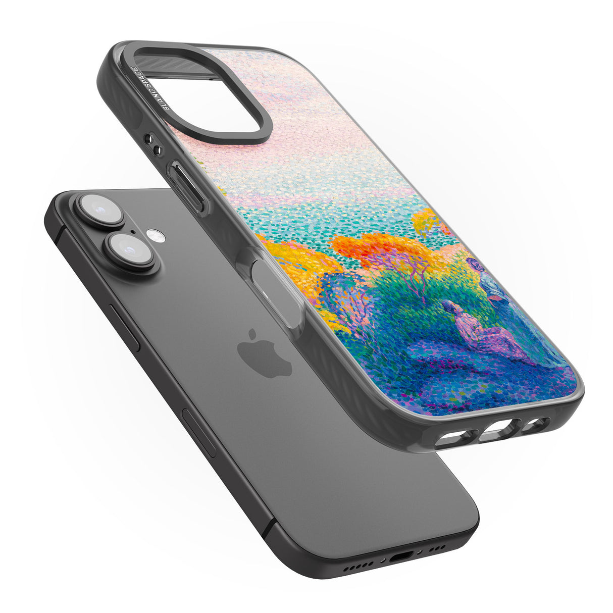 iPhone 16 Pro Max Meadow Lake Black Impact Phone Case