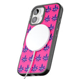 iPhone 16 Pro Max Pink Sativa Black Impact Phone Case