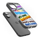 iPhone 16 Pro Max That's Crazy Black Impact Phone Case