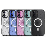 iPhone 16 Pro Max Gemini Emblem - Transparent Design Black Impact Phone Case