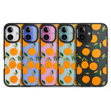 iPhone 16 Pro Max Oranges Pattern Black Impact Phone Case