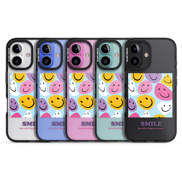 iPhone 16 Pro Max A Smile Black Impact Phone Case