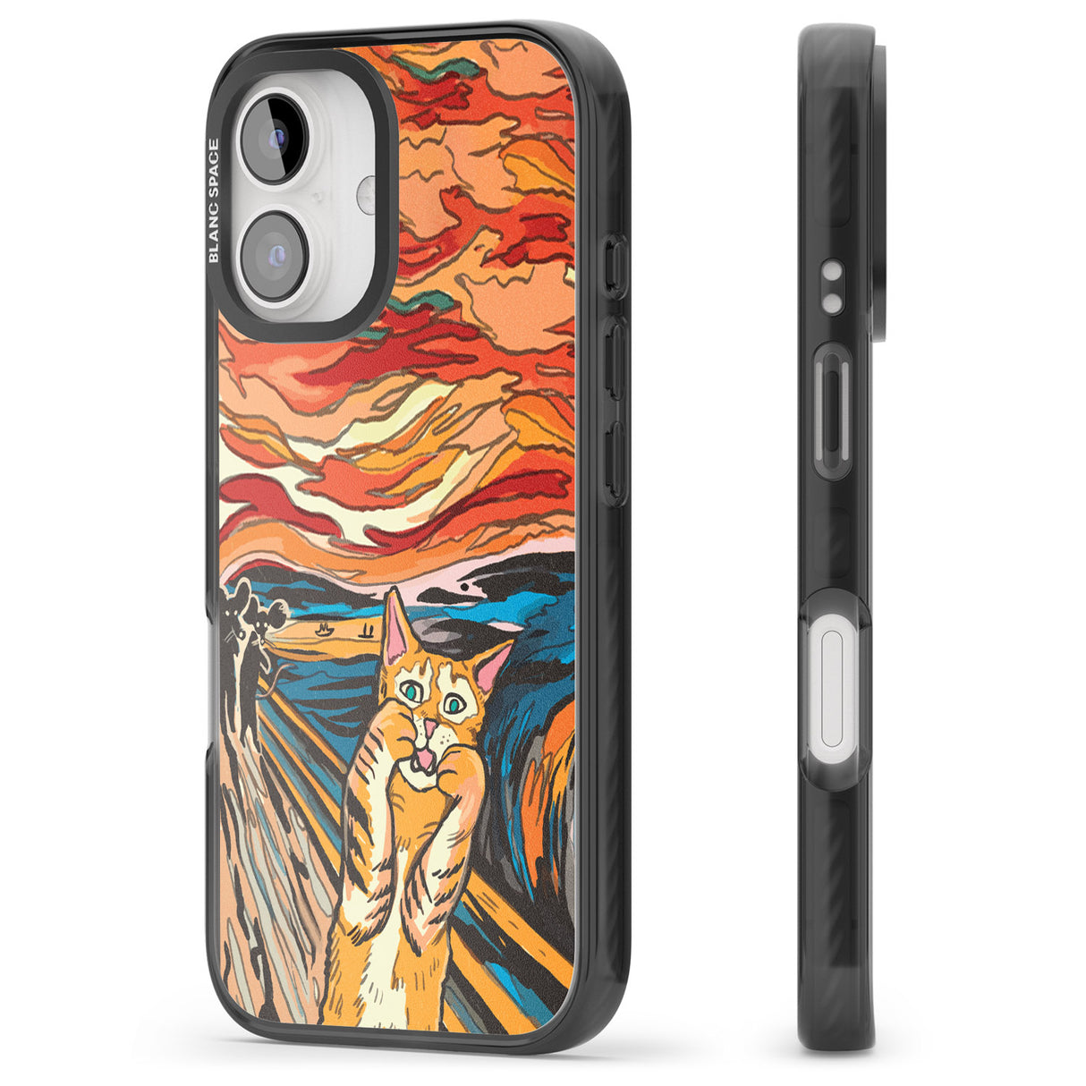 iPhone 16 Pro Max The Meow Black Impact Phone Case