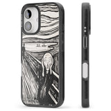 iPhone 16 Pro Max The Scream Black Impact Phone Case