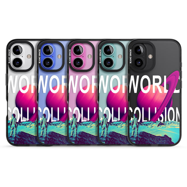 iPhone 16 World Collision Clear Impact Phone Case