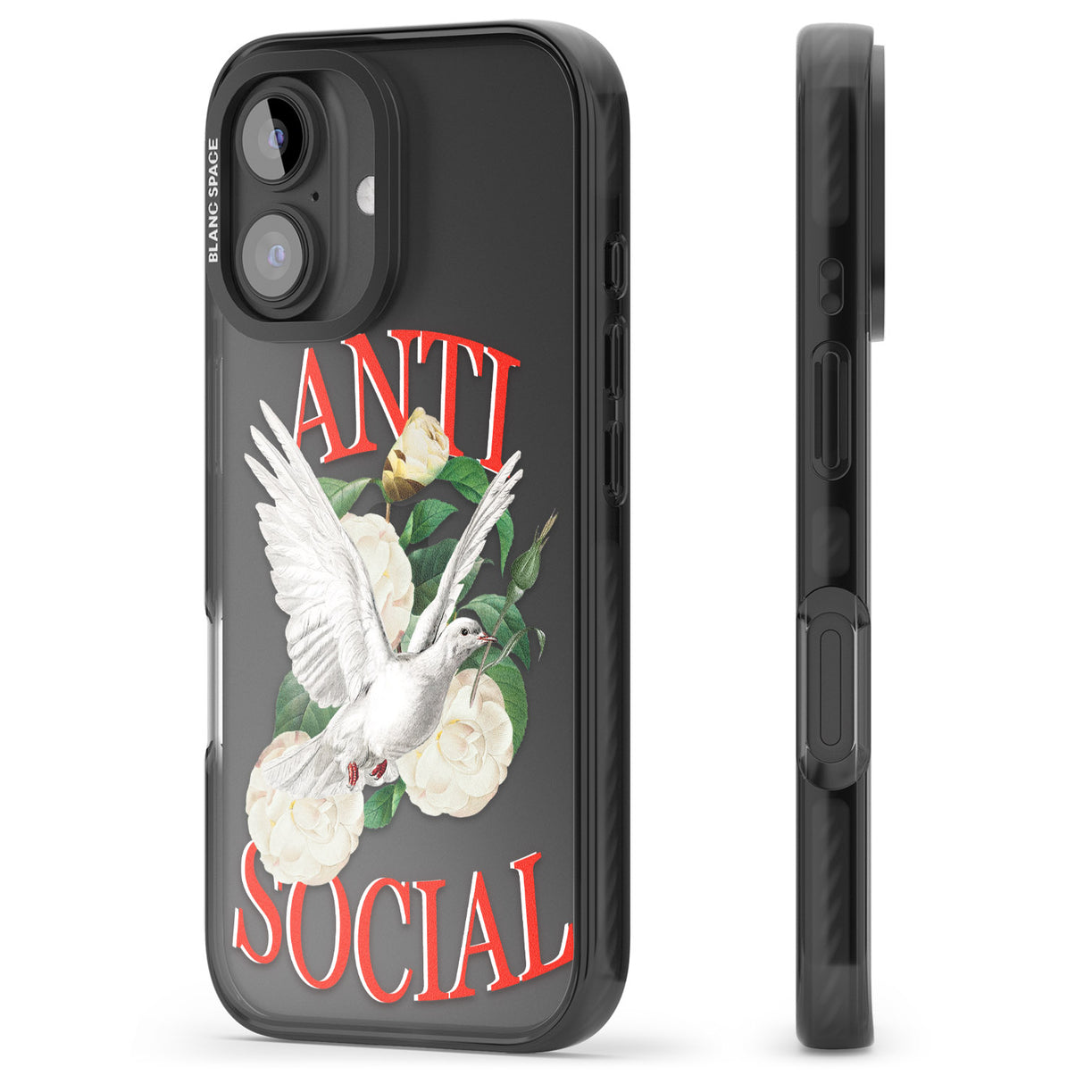 iPhone 16 Anti-Social Clear Impact Phone Case