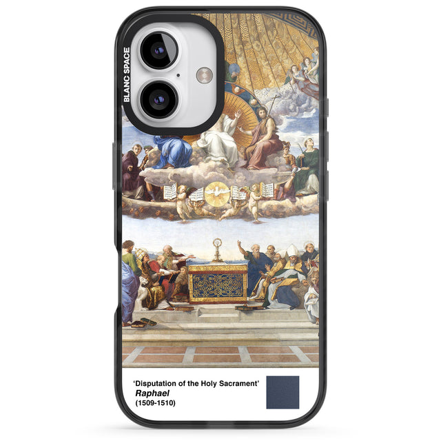 iPhone 16 Pro Max Disputation of the Holy Sacrament Black Impact Phone Case