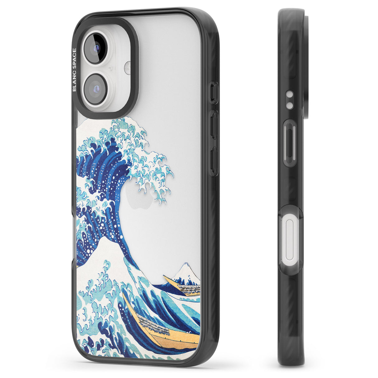 iPhone 16 Pro Max The Great Wave of Kanagawa Black Impact Phone Case