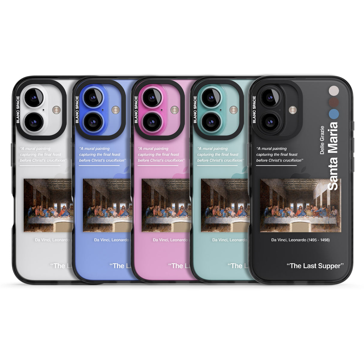 iPhone 16 Pro Max The Last Supper Black Impact Phone Case