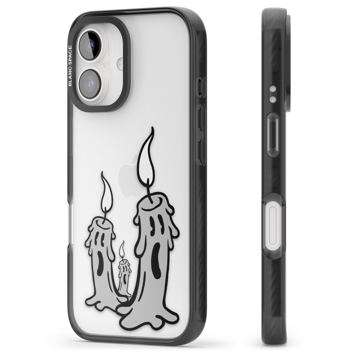 iPhone 16 Pro Max Candle Lit Black Impact Phone Case