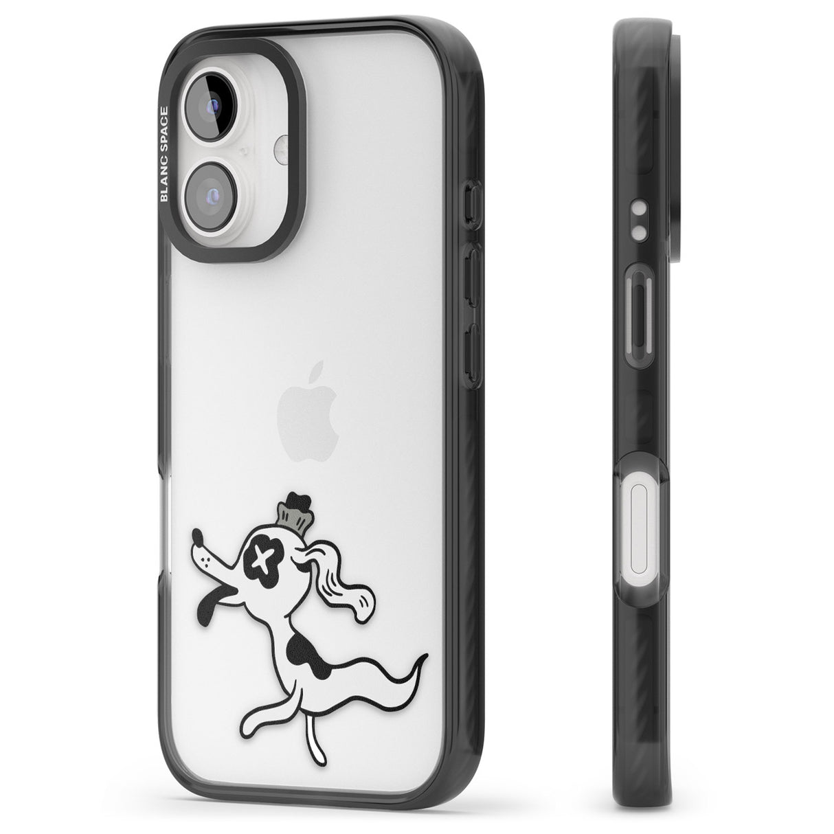 iPhone 16 Pro Max Dog Spirit Black Impact Phone Case