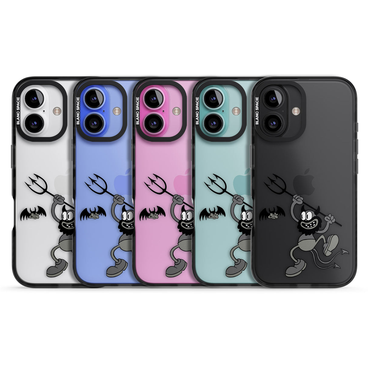 iPhone 16 Pro Max Dancing Devil Black Impact Phone Case