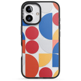 iPhone 16 Pro Max Abstract Colourful Mix Black Impact Phone Case