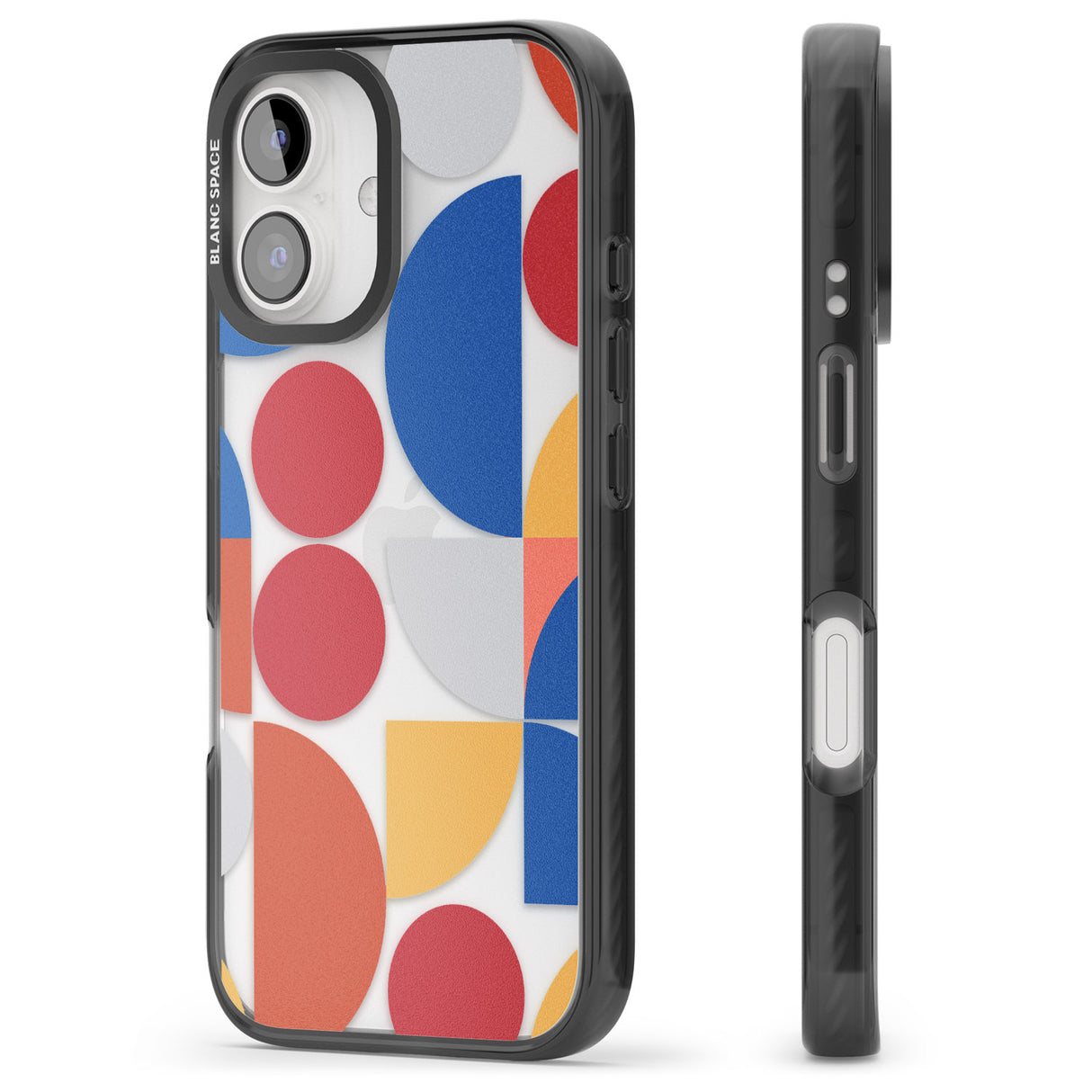 iPhone 16 Pro Max Abstract Colourful Mix Black Impact Phone Case