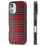 iPhone 16 Pro Max Royal Stewart Tartan Black Impact Phone Case