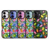 iPhone 16 Pro Max Festive Lights Pattern Black Impact Phone Case