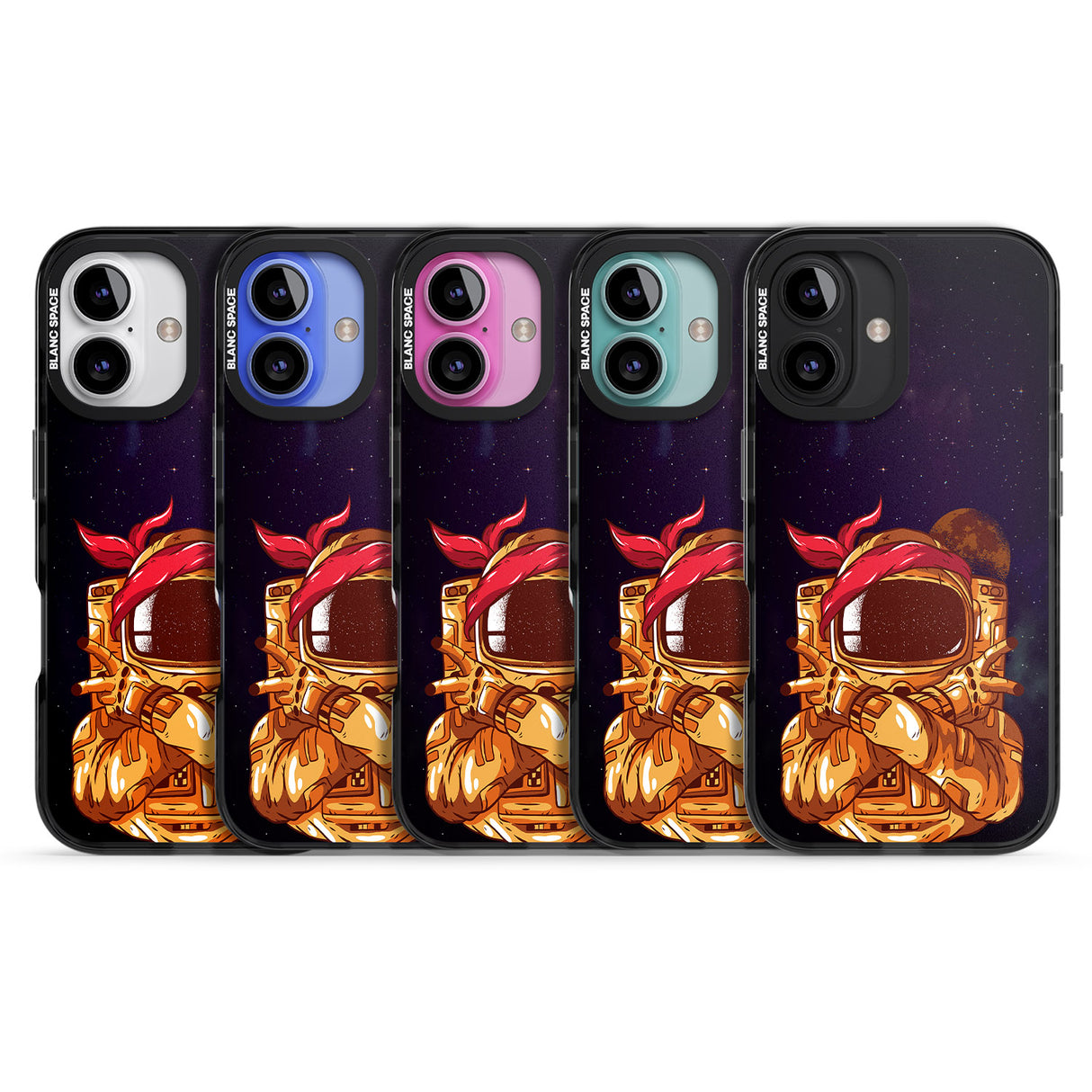 iPhone 16 Pro Max Space Gangster Black Impact Phone Case