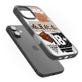 iPhone 16 Pro Max Asian Sticker Mix Black Impact Phone Case