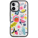 iPhone 16 Pro Max GRL PWR Black Impact Phone Case