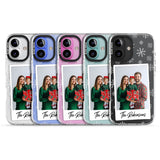 Personalised Snowflake Photo Impact Phone Case for iPhone 16, iPhone 16 Plus