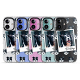 iPhone 16 Pro Max Personalised Border Collie - Dog Photo Black Impact Phone Case