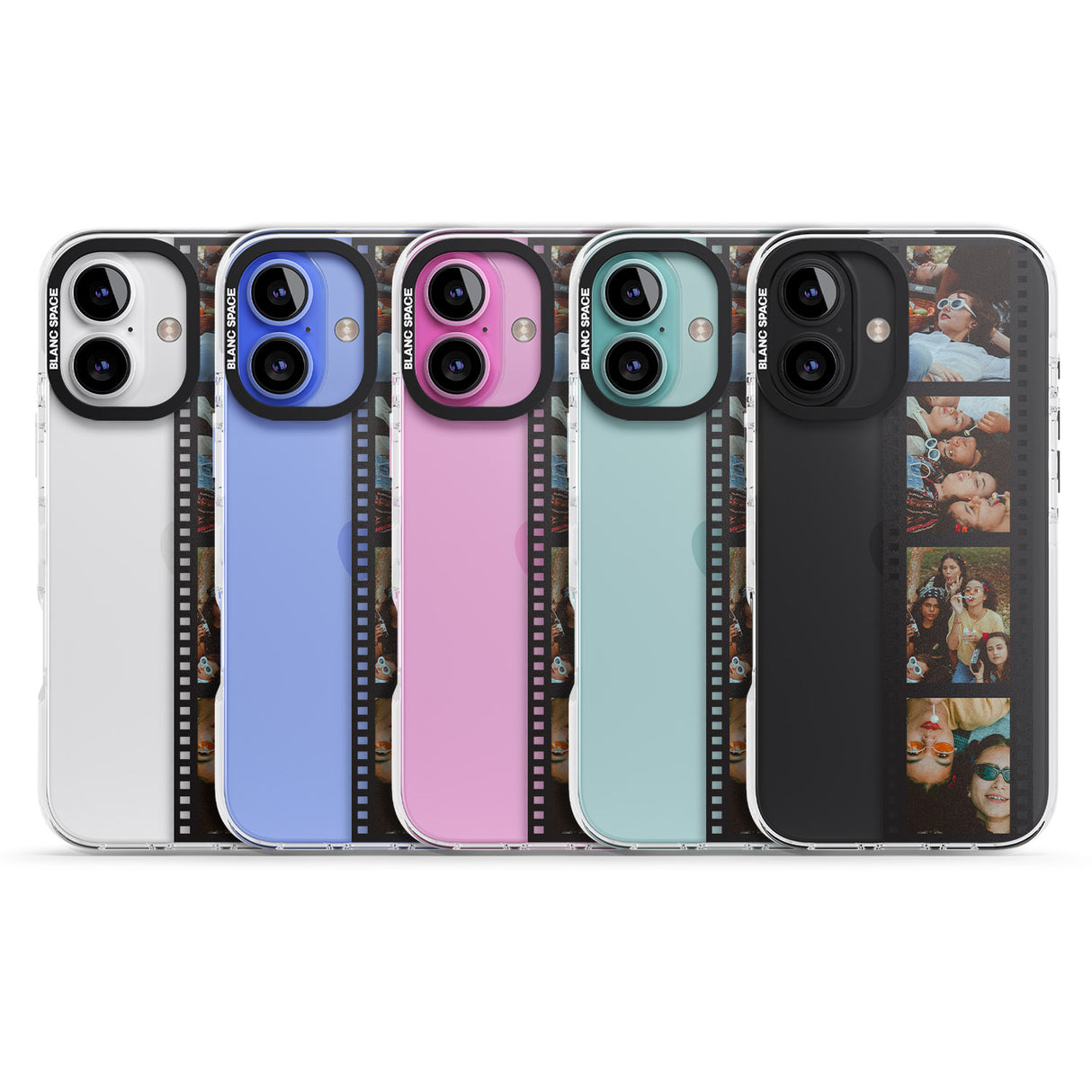 iPhone 16 Pro Max Personalised Instant Camera Photo Phone Case Black Impact Phone Case