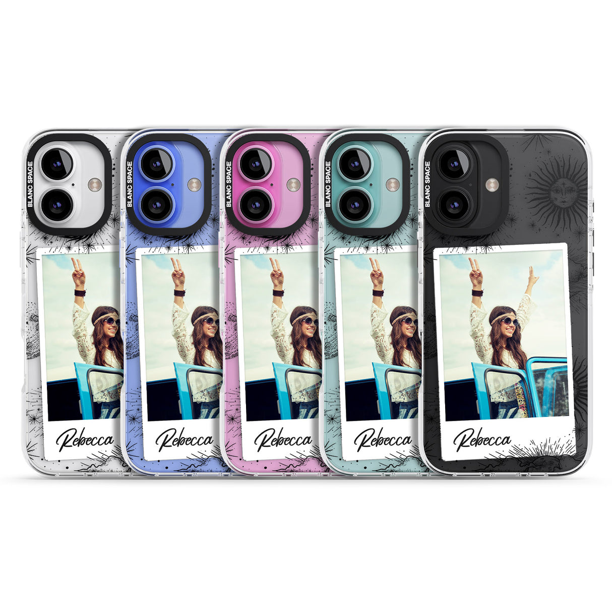 iPhone 16 Pro Max Personalised Astrology Instant Photo Black Impact Phone Case