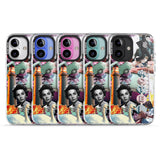 iPhone 16 Pro Max Vintage Collage: Retro Motel Black Impact Phone Case