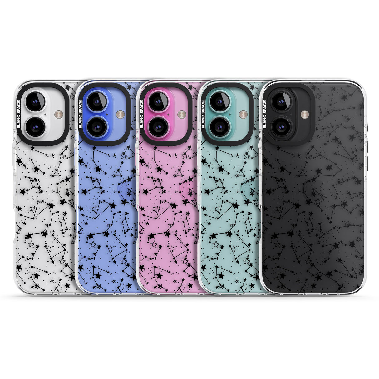 iPhone 16 Pro Max Constellations Black Impact Phone Case