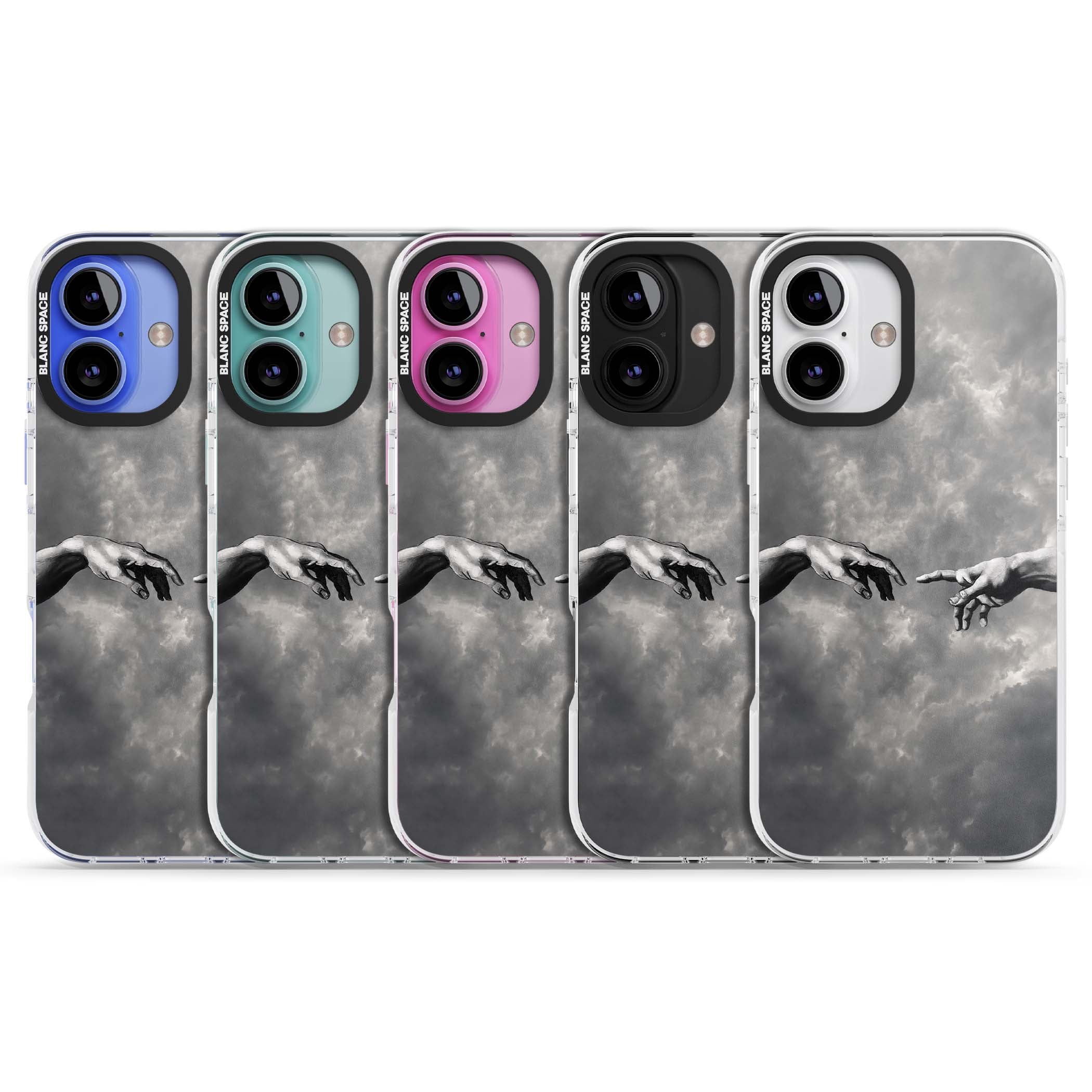 Creation art iPhone case | Clear Impact case for iPhone 16, iPhone 16 Plus