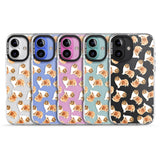 iPhone 16 Pro Max Rough Collie Watercolour Dog Pattern Black Impact Phone Case