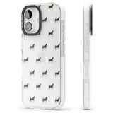 iPhone 16 Pro Max Alaskan Malamute Dog Pattern Clear Black Impact Phone Case