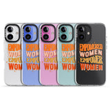 iPhone 16 Pro Max Empowered Women Black Impact Phone Case