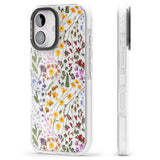 iPhone 16 Pro Max Wildflower Black Impact Phone Case