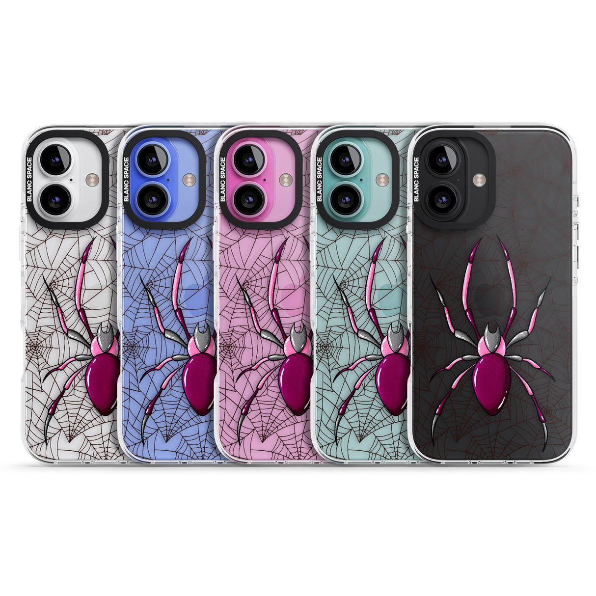 iPhone 16 Pro Max Arachnophobia Black Impact Phone Case