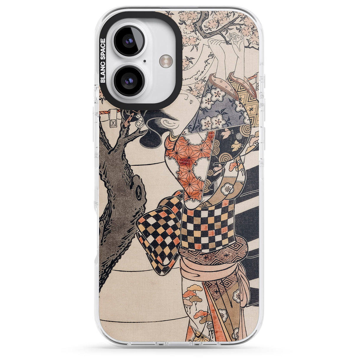 iPhone 16 Pro Max Vintage Japan Black Impact Phone Case