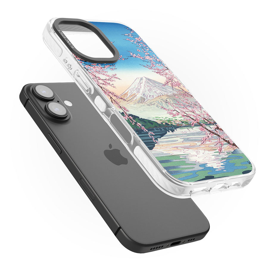 Mt. Fuji from Lake Kawaguchi Impact Phone Case for iPhone 16, iPhone 16 Plus