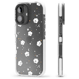 iPhone 16 Pro Max Stars & Clouds Black Impact Phone Case