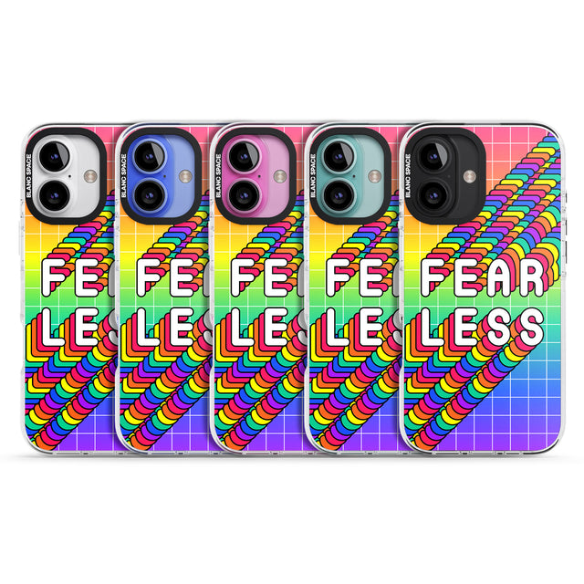 iPhone 16 Pro Max Fearless Black Impact Phone Case