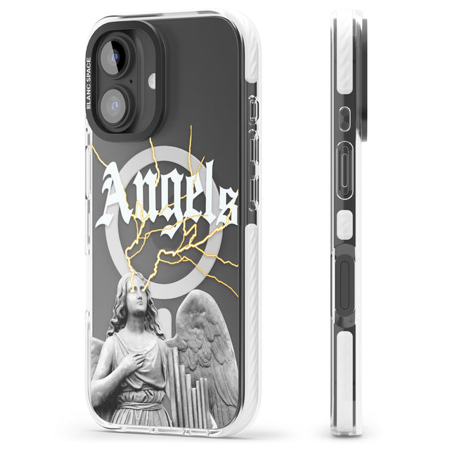 iPhone 16 Pro Max ANGELS Black Impact Phone Case