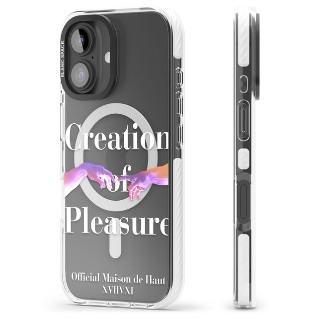 iPhone 16 Pro Max Creation of Pleasure Black Impact Phone Case