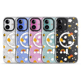 iPhone 16 Pro Max Busy Bee Black Impact Phone Case