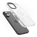 iPhone 16 Pro Max Free the boob (White) Black Impact Phone Case