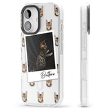 iPhone 16 Pro Max Personalised Bengal Cat Photo Black Impact Phone Case