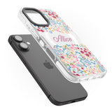 iPhone 16 Pro Max Personalised Venetian Meadow Black Impact Phone Case + Magsafe