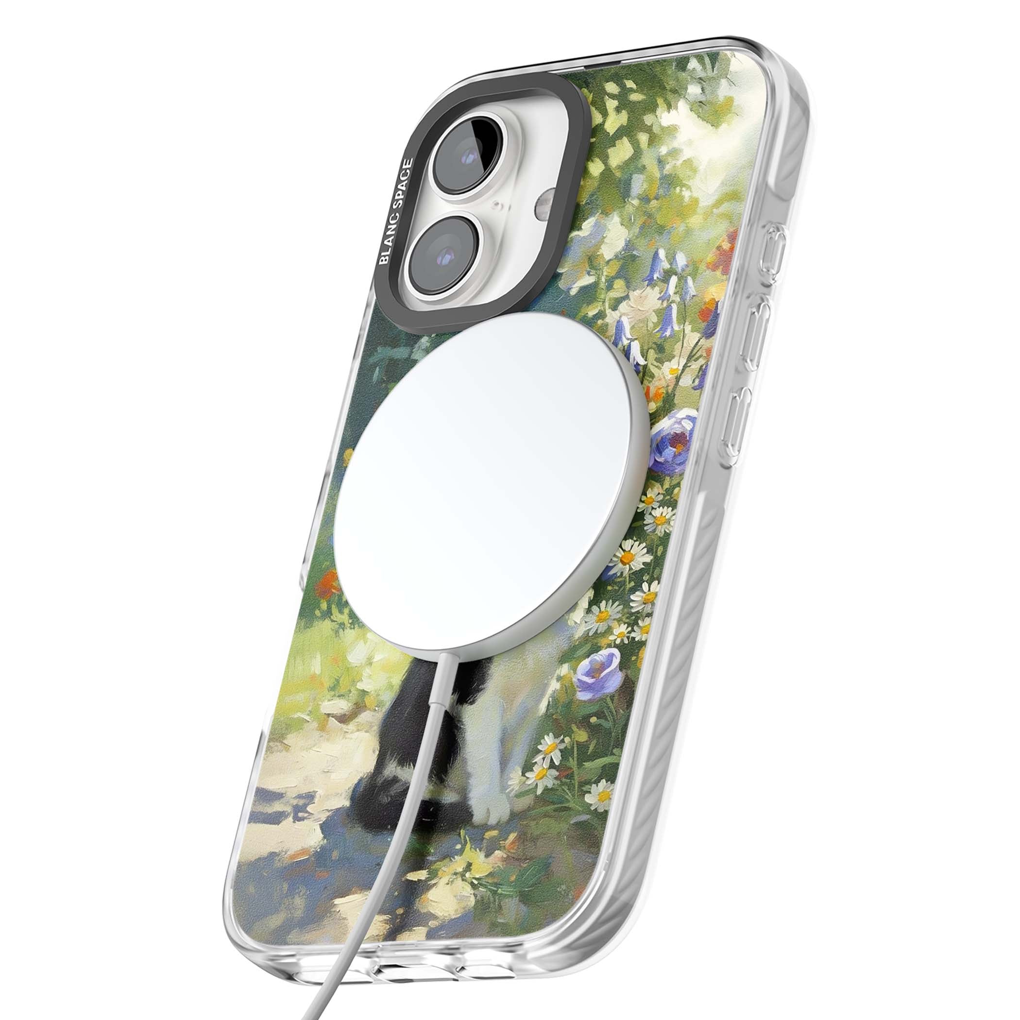 Cat In The Meadow for her iPhone case | Impact Magsafe case for iPhone 16, iPhone 16 Plus