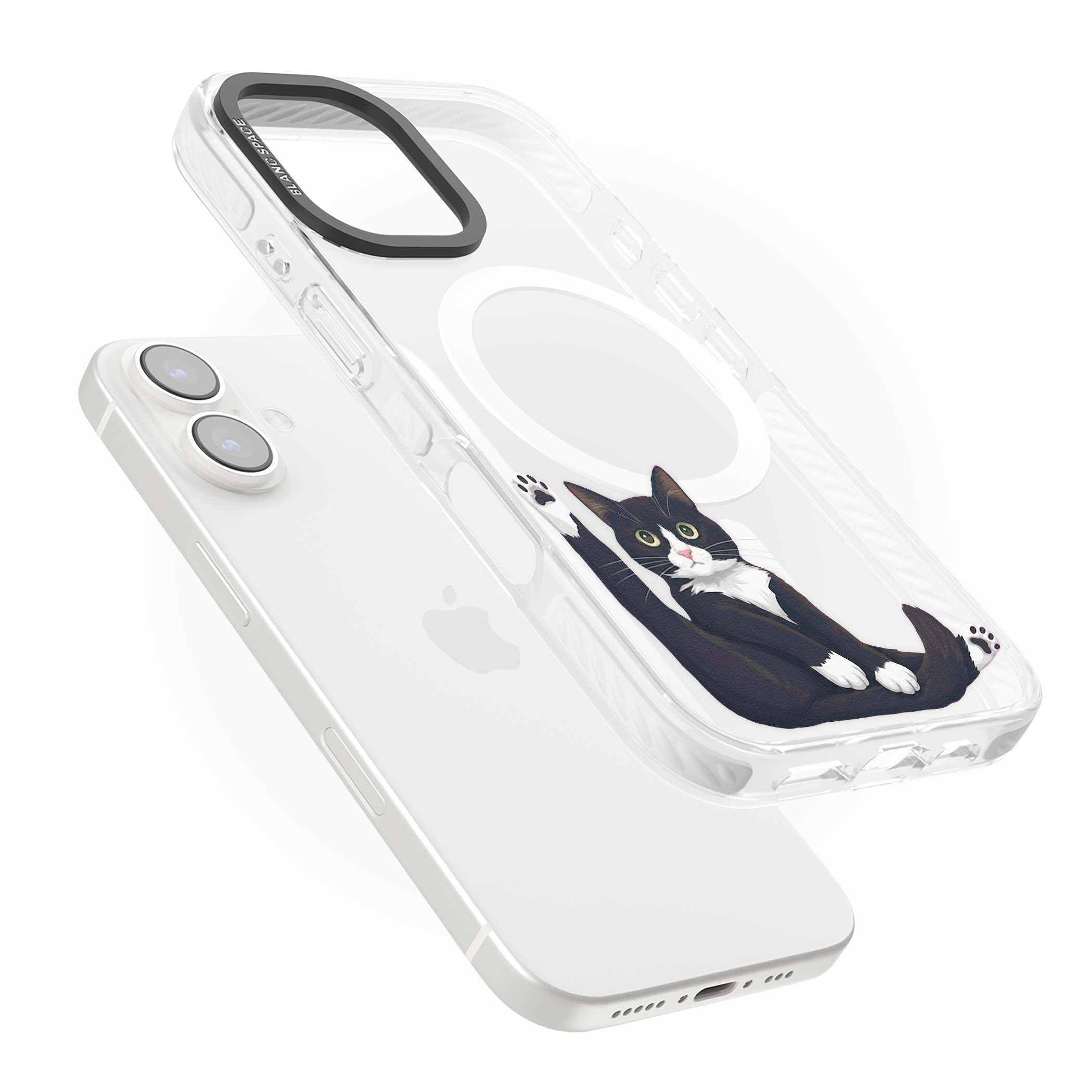 Mid-Groom Cat animals iPhone case | Impact Magsafe case for iPhone 16, iPhone 16 Plus