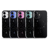 iPhone 16 Pro Max Celestial Cut-Out Stars Black Impact Phone Case