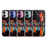 iPhone 16 Pro Max Neon City Black Impact Phone Case